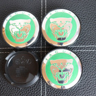 Jaguar vannekeskiöt – Kromi-vihreä – 59mm (4kpl sarja) - pikkukuva 3