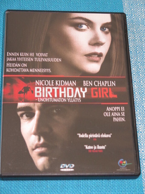 Dvd - Birthday Girl - Jez Butterworth -elokuva 2001