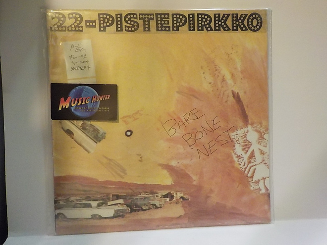 22 PISTEPIRKKO - BARE BONE NEST M-/EX+ SUOMI 1992 LP