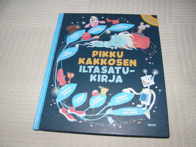 Pikku Kakkosen iltasatukirja + cd