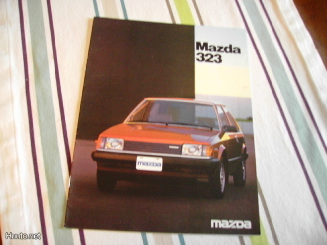 Myyntiesite - Suomi - Mazda 323 - 10/1980