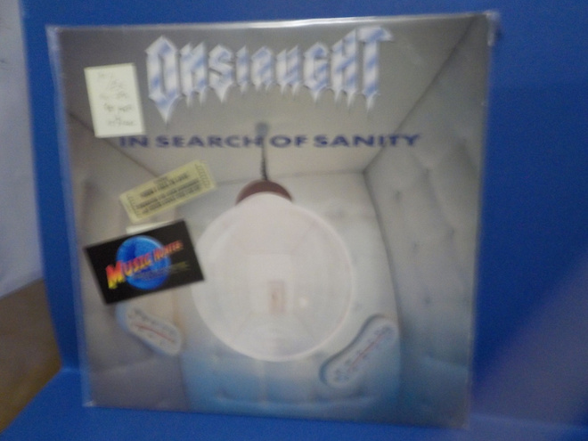 ONSLAUGHT -  IN SEARCH OF SANITY M-/EX+ LP
