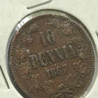 Aika loistokuntoinen 10 PENNIÄ 1867, Kts! - pikkukuva 4