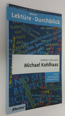 Karin Ackermann : Heinrich von Kleist - Michael Kohlhaas ...