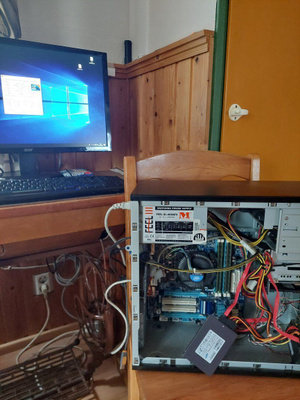 Gigabyte H57M-USB3, i5-3.4Ghz, 8G DDR3 - asennuspaketti