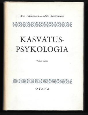 Lehtovaara, Arvo : Kasvatuspsykologia