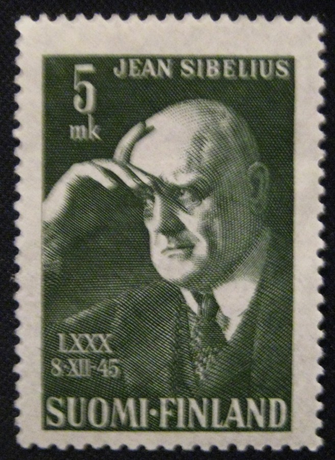 Jean Sibelius 80 vuotta** 8.12.1945 (loo)