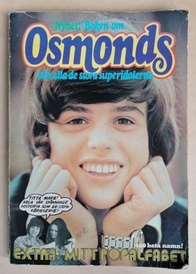 1974 Rare OSMONDS stora boken