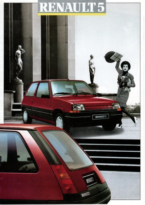 Renault 5 -esite 80-luvun lopusta