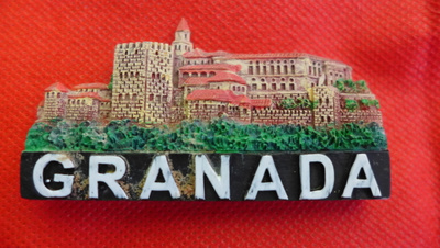 Matkamuisto Espanja Granada magneetti