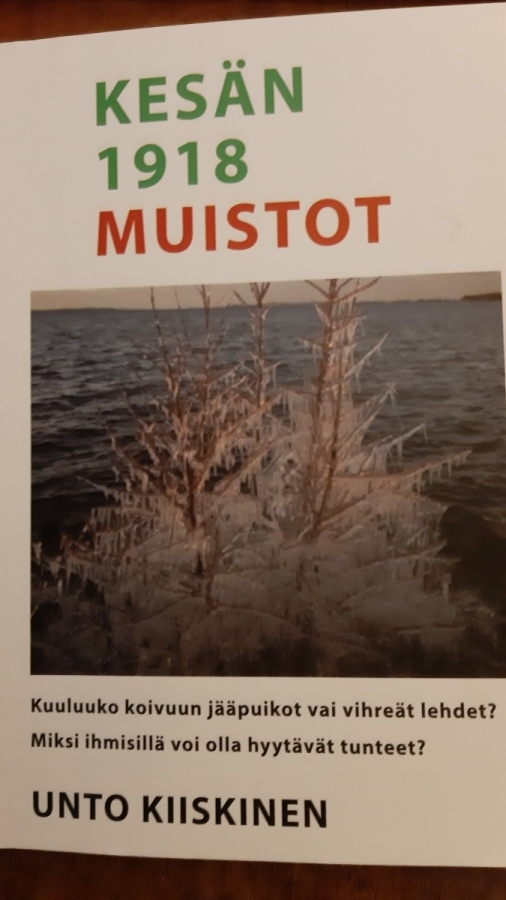 KESÄN 1918 MUISTOT, Unto Kiiskinen