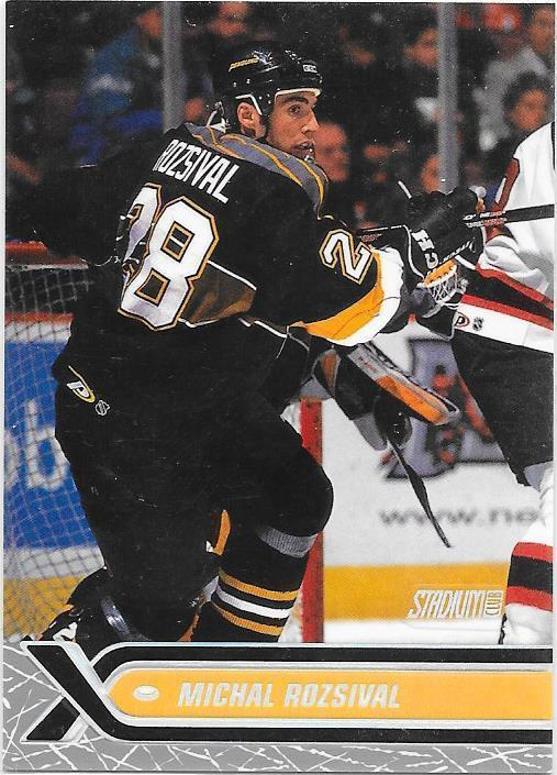 2000-01 Stadium Club #35 Michal Rozsival Pittsburgh Penguins