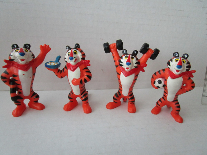Kellogg's Tony -tiikeri figuurit, 4 kpl