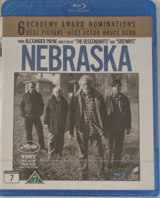 *UUSI* NEBRASKA BLU-RAY