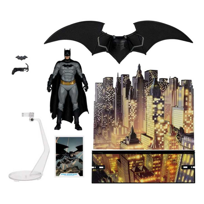 BATMAN FIGURE WITH BAT-GLIDER	(17 987)	n.18cm, bat-glider 40