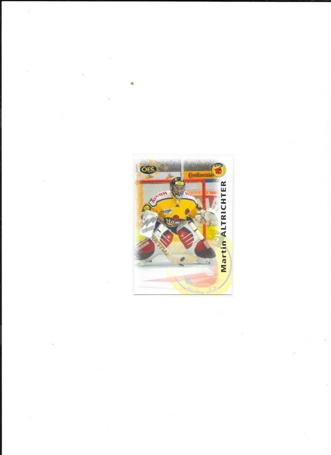 2003-04 OFS Plus #141 Martin Altrichter HC Zlin MV