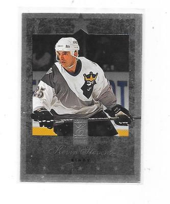 1995-96 Donruss Elite #95 Kevin Stevens , Los Angeles Kings
