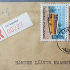 Postiautomerkkien kirj. R-kirje Länkipohja 1973 - pikkukuva 2