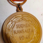 VANHA Mitali Vapaudenmitali 2 lk Punaisella Ristillä 1941 - pikkukuva 4