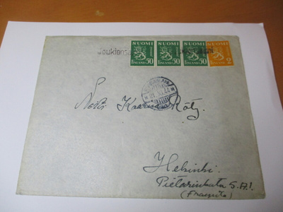 1944 Joukionsaari rivil + Parikkala kuori