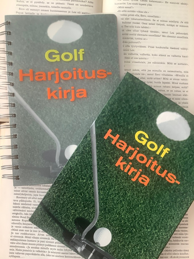 Jörg Vanden Berge - Golf: harjoituskirja (kierrekansio)