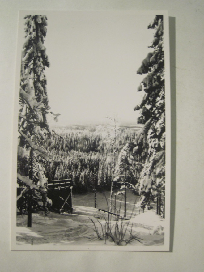 VANHA Postikortti Kuopio 1950-l  Alkup.Mallikappale