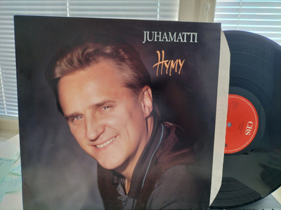 JUHAMATTI, Hymy, LP -89  UPEA KUNTO !!