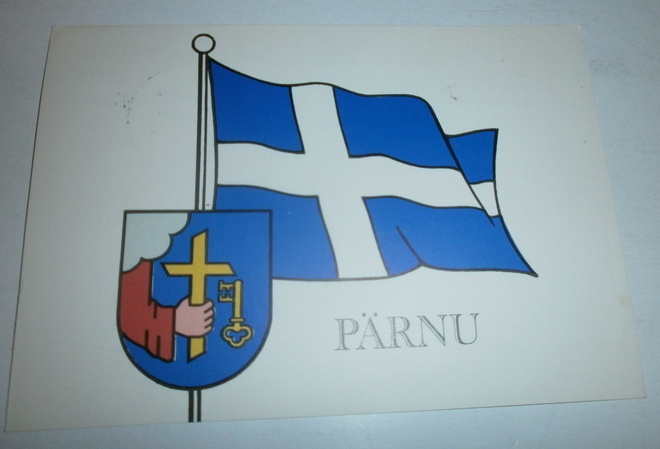 Pärnu, lippu ja vaakuna, p. 1993