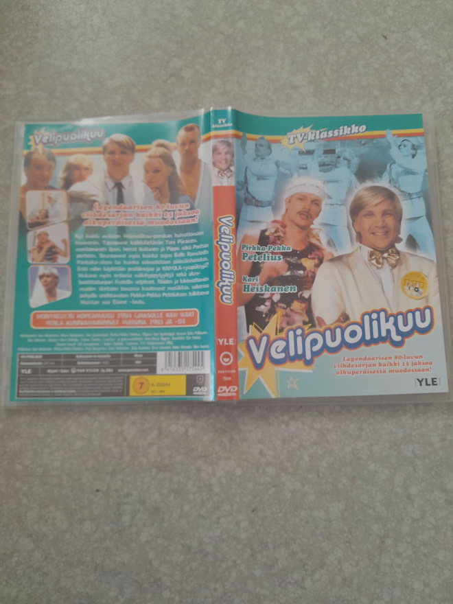 Velipuolikuu dvd,petelius