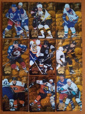 1995-96 Zenith Gifted Grinders setti 1-18