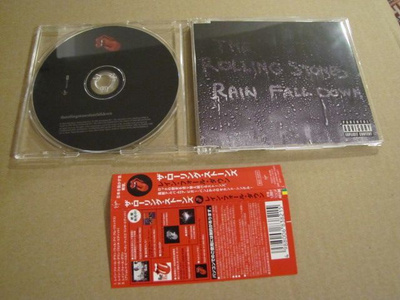 The Rolling Stones Rain fall down cd ep japani 2006 obi