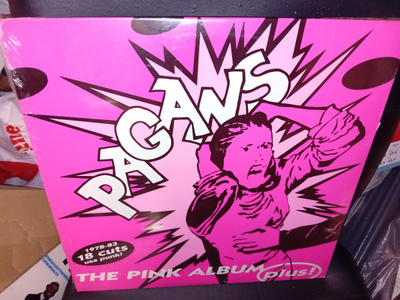 LP PAGANS : The Pink Album plus ( UUSI ) SIS POSTIKULU