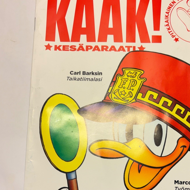 Aku Kääk! erikoisnumero hieno!