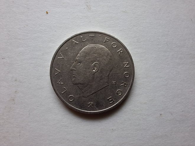 1 KRUUNU 1976 Norja