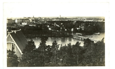 Vanha postikortti Viipuri 1920-30 lukua