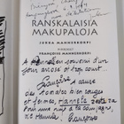 Jukka Mannerkorpi : Ranskalaisia makupaloja (signeerattu) - pikkukuva 3