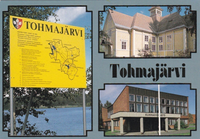 KIRKKOKORTTI - TOHMAJÄRVEN KIRKKO - 1