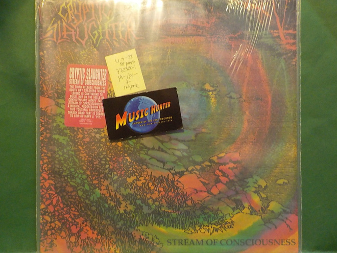 CRYPTIC SLAUGTER - STREAM OF CONSCIOUSNESS - US-88 M-/M-  LP