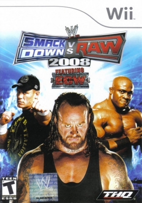Smackdown Vs Raw 2008 (WII)