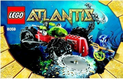 Lego sarja 8059 Seabed Scavenger ( Atlantis )