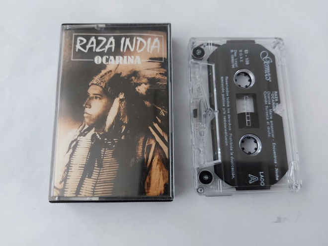 RAZA INDIA - OCARINA c-kasetti ( Hyvä kunto )