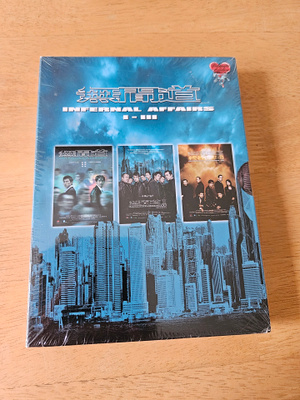 Infernal Affairs trilogia (3 x DVD, uusi)