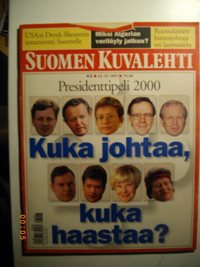Suomen Kuvalehti Nro 43/1997. (29.12)