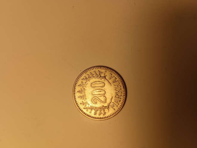 1956, 1957 ja 1958 hopeakolikot  200 markkaa