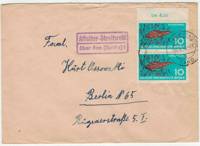 DDR Mi 689 pari kirje