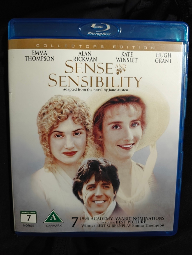 Järki ja tunteet - Sense and sensibility (1995) Blu-ray