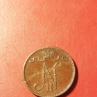 *Suomi *  1 penniä  *1915  *   Copper/Kupari *1+/EF - pikkukuva 2