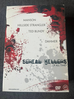Serial Killers of All Times boksi | pohjoismaajulkaisu | DVD