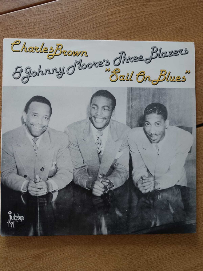 AUCTION - CHARLES BROWN & JOHNNY MOORE'S THREE BLAZERS LP
