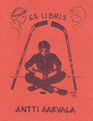 Ex Libris, Antti Aarvala b565